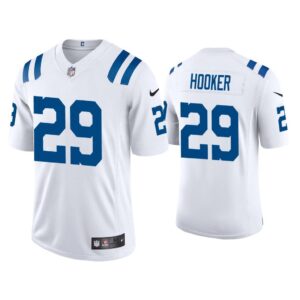 Men 2020 Malik Hooker Indianapolis Colts White Vapor Limited Jersey