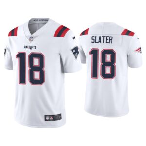 Men 2020 Matthew Slater New England Patriots White Vapor Limited Jersey