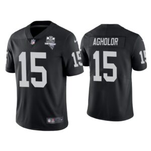 Men 2020 Nelson Agholor Las Vegas Raiders Black Inaugural Season Vapor Limited Jersey