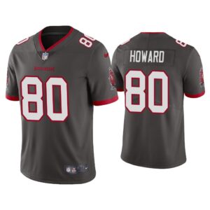 Men 2020 O.J. Howard Tampa Bay Buccaneers Pewter Vapor Limited Jersey