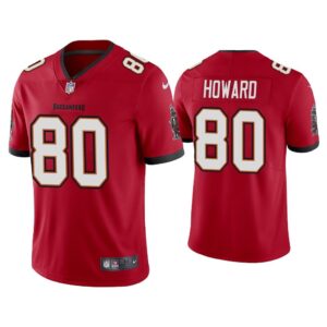 Men 2020 O.J. Howard Tampa Bay Buccaneers Red Vapor Limited Jersey