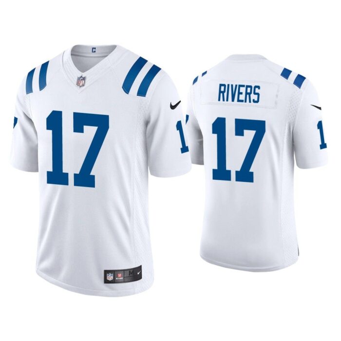 Men 2020 Philip Rivers Indianapolis Colts White Vapor Limited Jersey