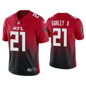 Men 2020 Todd Gurley II Atlanta Falcons Red 2nd Alternate Vapor Limited Jersey