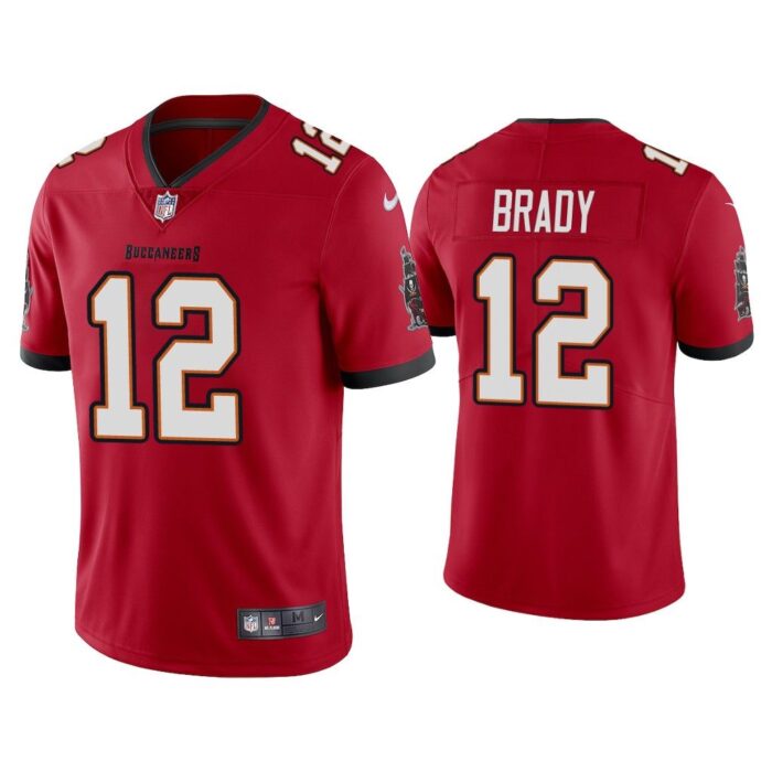 Men 2020 Tom Brady Tampa Bay Buccaneers Red Vapor Limited Jersey