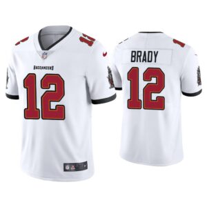 Men 2020 Tom Brady Tampa Bay Buccaneers White Vapor Limited Jersey