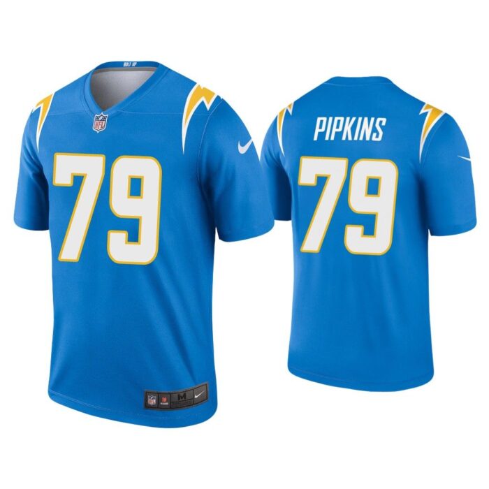 Men 2020 Trey Pipkins Los Angeles Chargers Powder Blue Legend Jersey