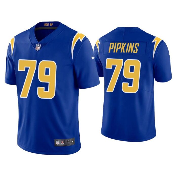 Men 2020 Trey Pipkins Los Angeles Chargers Royal 2nd Alternate Vapor Limited Jersey