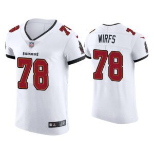 Men 2020 Tristan Wirfs Tampa Bay Buccaneers White Vapor Elite Jersey