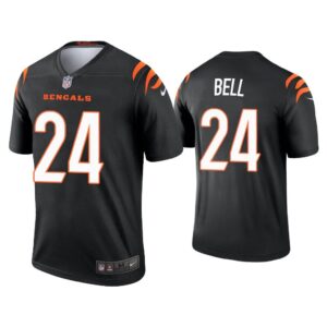 Men 2021 Vonn Bell Cincinnati Bengals Black Legend Jersey