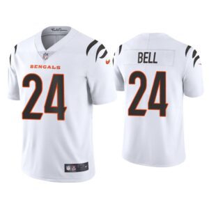 Men 2021 Vonn Bell Cincinnati Bengals White Vapor Limited Jersey