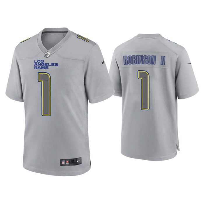 Men Allen Robinson II Los Angeles Rams Gray Atmosphere Fashion Game Jersey