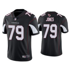 Men Arizona Cardinals Josh Jones Vapor Limited Black Jersey