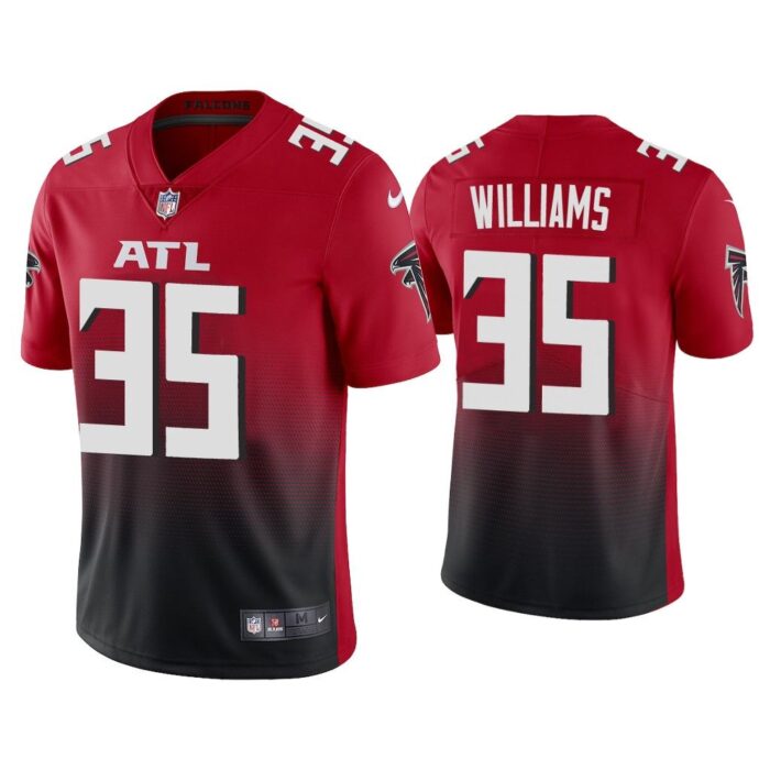 Men Atlanta Falcons Avery Williams Vapor Limited Red Jersey