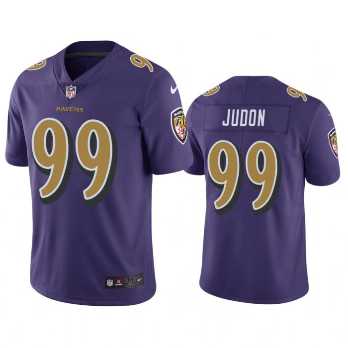 Men Baltimore Ravens Matthew Judon #99 Purple Color Rush Limited Jersey