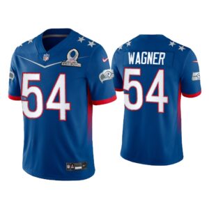 Men Bobby Wagner Seattle Seahawks 2022 NFC Pro Bowl Royal Game Jersey