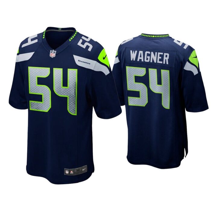 Men Bobby Wagner Seattle Seahawks Navy Game Jersey