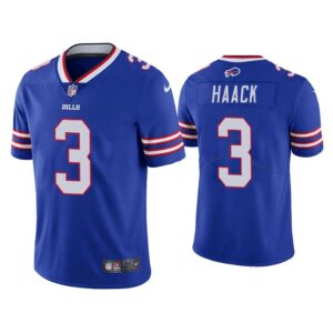 Men Buffalo Bills Matt Haack Vapor Limited Royal Jersey