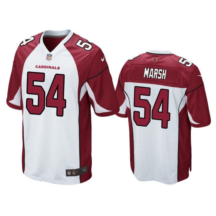 Men Cassius Marsh Arizona Cardinals White Game Jersey