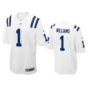 Men Chad Williams Indianapolis Colts White Game Jersey