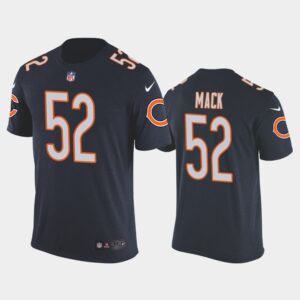 Men Chicago Bears #52 Color Rush Khalil Mack T-Shirt