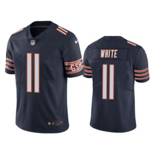 Men Chicago Bears Kevin White #11 Navy Color Rush Limited Jersey