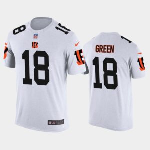 Men Cincinnati Bengals #18 Color Rush A.J. Green T-Shirt