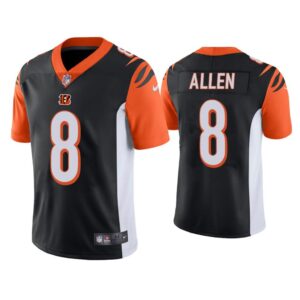 Men Cincinnati Bengals Brandon Allen Vapor Limited Black Jersey