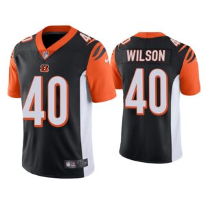 Men Cincinnati Bengals Brandon Wilson Vapor Limited Black Jersey