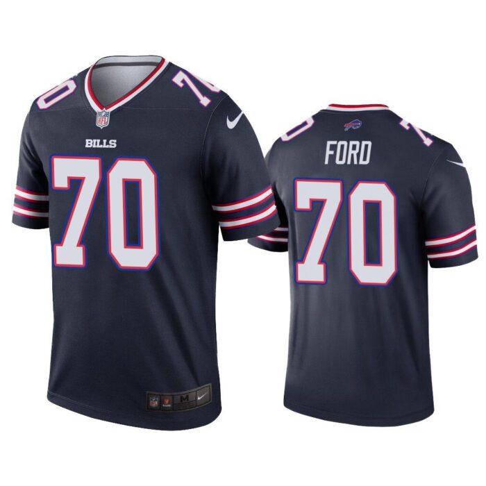 Men Cody Ford Buffalo Bills Navy Inverted Legend Jersey