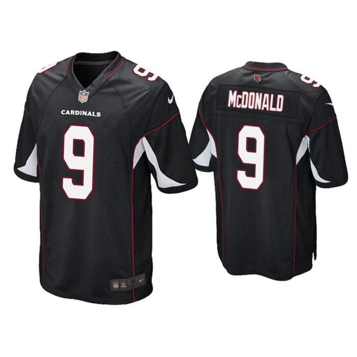 Men Cole McDonald Arizona Cardinals Black Alternate Game Jersey