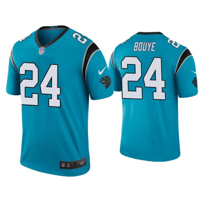 Men Color Rush Legend A.J. Bouye Carolina Panthers Blue Jersey