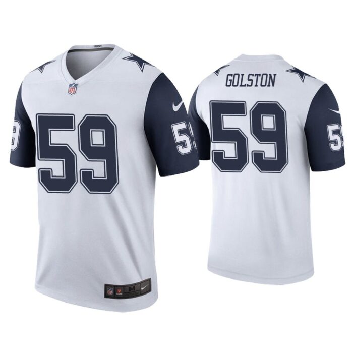 Men Color Rush Legend Chauncey Golston Dallas Cowboys White Jersey