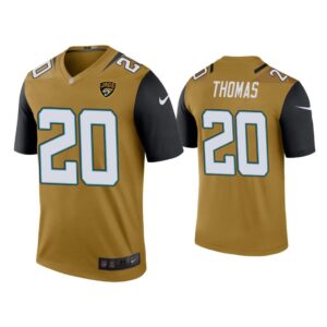 Men Color Rush Legend Daniel Thomas Jacksonville Jaguars Bold Gold Jersey