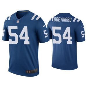 Men Color Rush Legend Dayo Odeyingbo Indianapolis Colts Royal Jersey