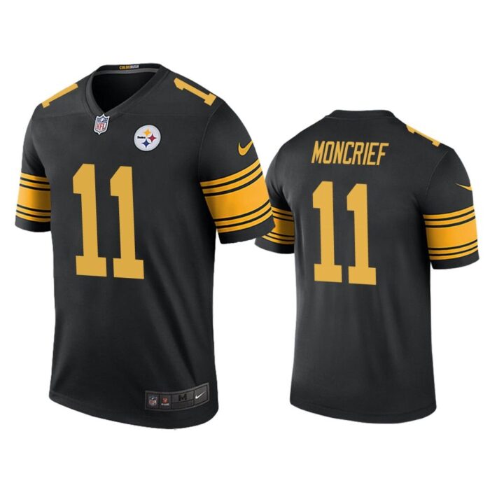 Men Color Rush Legend Donte Moncrief #11 Pittsburgh Steelers Black Jersey