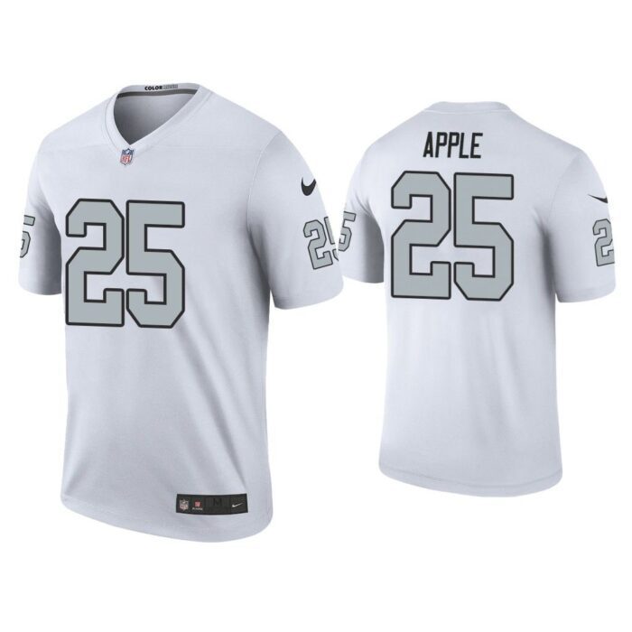 Men Color Rush Legend Eli Apple Las Vegas Raiders White Jersey