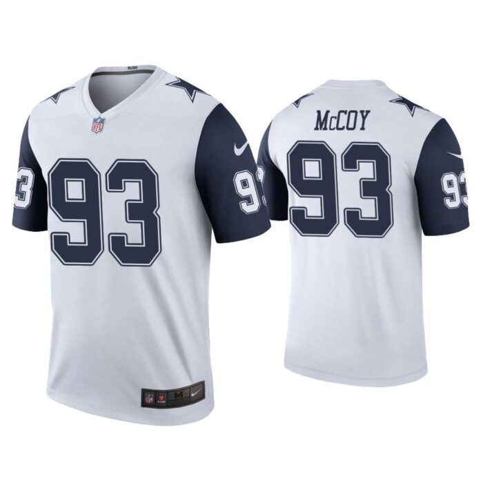 Men Color Rush Legend Gerald McCoy Dallas Cowboys White Jersey