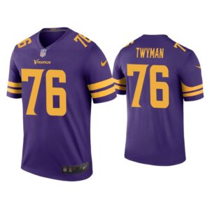 Men Color Rush Legend Jaylen Twyman Minnesota Vikings Purple Jersey