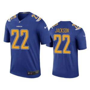 Men Color Rush Legend Justin Jackson Los Angeles Chargers Royal Jersey