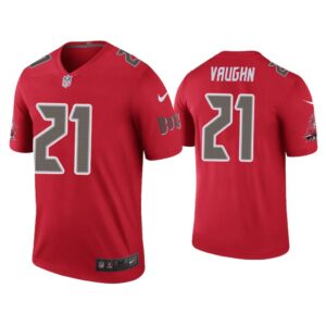 Men Color Rush Legend Ke'Shawn Vaughn Tampa Bay Buccaneers Red Jersey