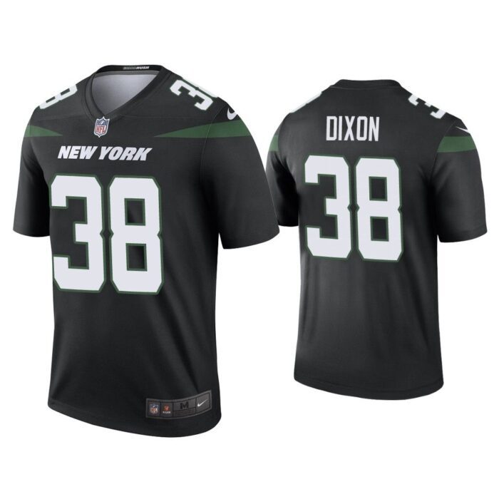 Men Color Rush Legend Kenneth Dixon New York Jets Black Jersey