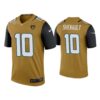 Men Color Rush Legend Laviska Shenault Jacksonville Jaguars Bold Gold Jersey