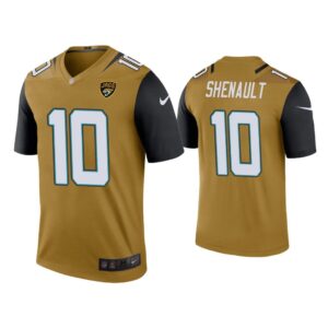 Men Color Rush Legend Laviska Shenault Jacksonville Jaguars Bold Gold Jersey