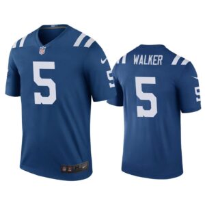 Men Color Rush Legend Phillip Walker Indianapolis Colts Royal Jersey