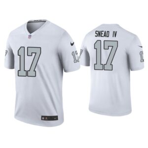 Men Color Rush Legend Willie Snead IV Las Vegas Raiders White Jersey