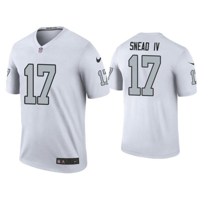 Men Color Rush Legend Willie Snead IV Las Vegas Raiders White Jersey