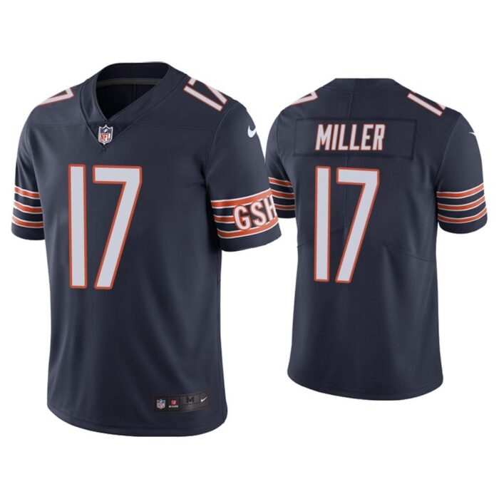 Men Color Rush Limited Anthony Miller Chicago Bears Navy Jersey