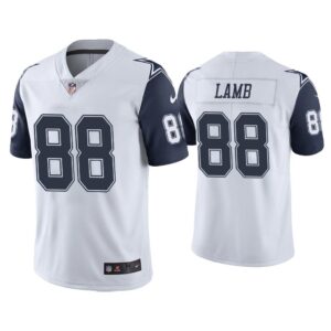 Men Color Rush Limited CeeDee Lamb Dallas Cowboys White Jersey