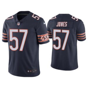 Men Color Rush Limited Christian Jones Chicago Bears Navy Jersey