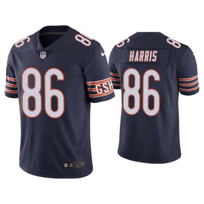 Men Color Rush Limited Demetrius Harris Chicago Bears Navy Jersey